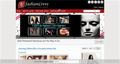 Desktop Screenshot of fashionlivre.com