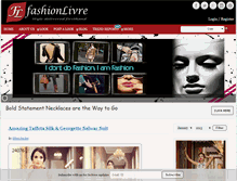 Tablet Screenshot of fashionlivre.com